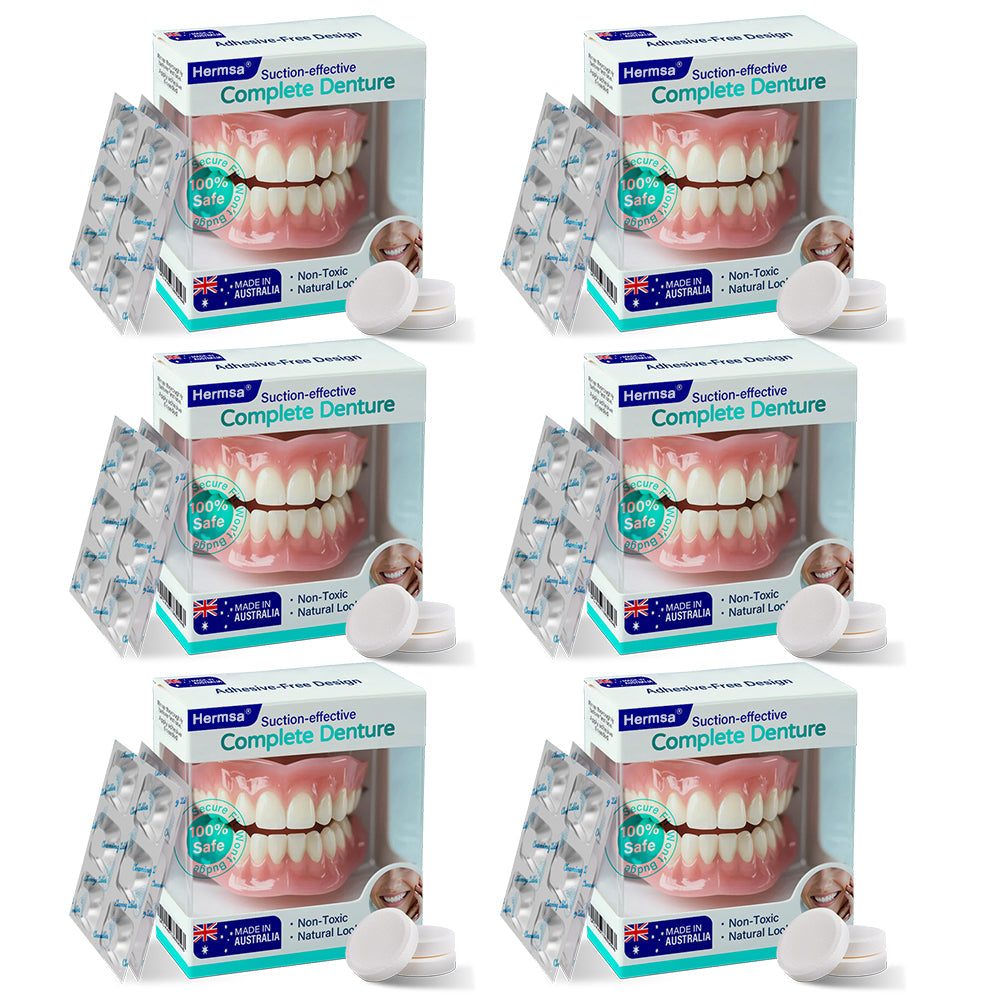 ✅ Made and Shipped from Australia | Hermsa® Suction-fit Complete Denture🍀