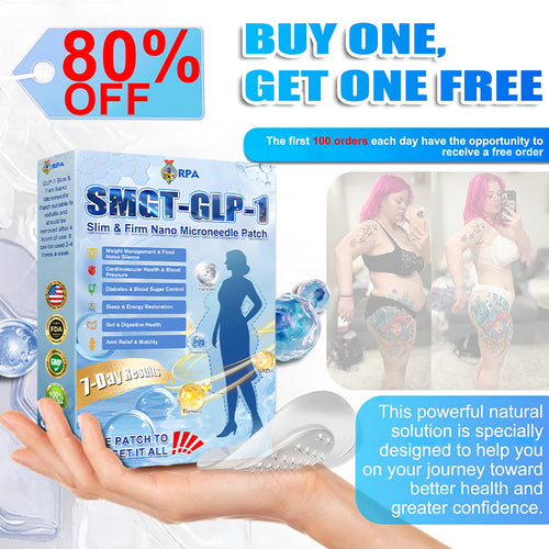 FDA Official Store | Rpaweightloss GLP-1 Slim & Firm Nano Microneedle Patch with Collagen, Turmeric & Matrixyl 3000丨Obesity, Cardiovascular Disease, Diabetes, Sleep Apnea, Joint Problems and More