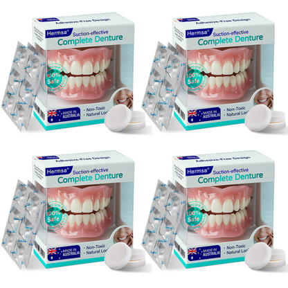 ✅ Made and Shipped from Australia | Hermsa® Suction-fit Complete Denture🍀