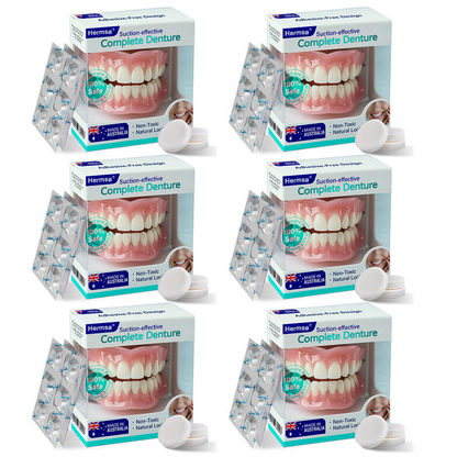 ✅ Made and Shipped from Australia | Hermsa® Suction-fit Complete Denture🍀